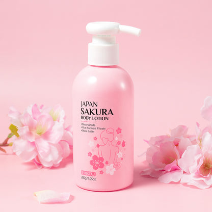 Sakura Body Lotion 200g Moisturizing Fragrance Retention Moisturizing Lotion